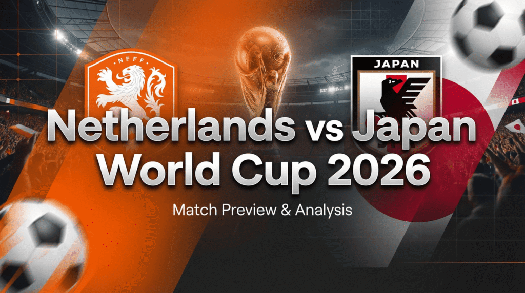 Netherlands vs Japan World Cup 2026: Live IPTV Coverage and Technical Setup